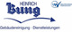 Logo Gebäudereinigung Heinrich Bung GmbH & Co KG